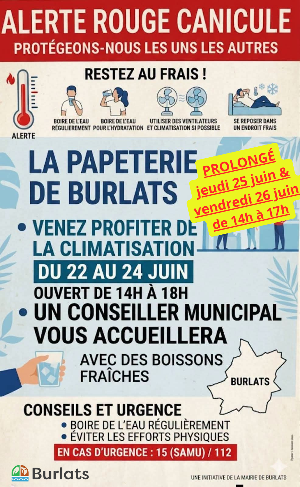 Vigilance rouge canicule
